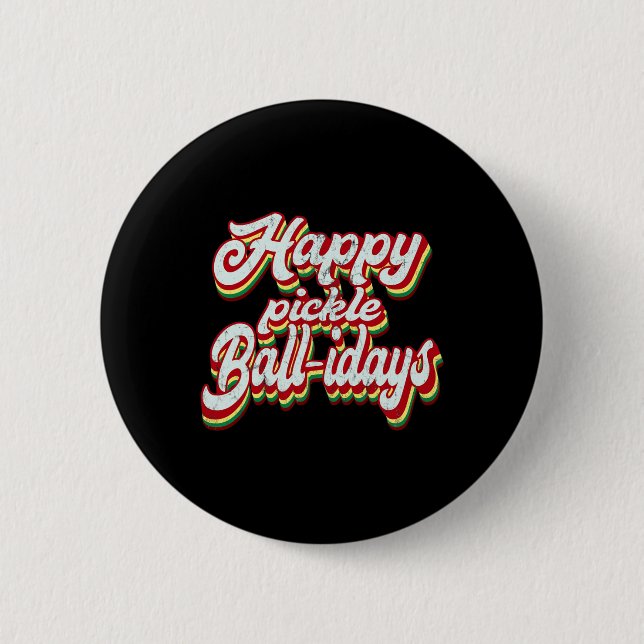 Christmas Picklell  Button (Front)