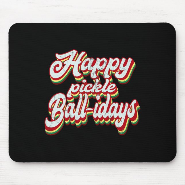 Christmas Picklell  Mouse Pad (Front)