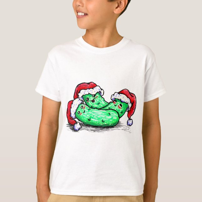 Christmas Pickles T-Shirt (Front)