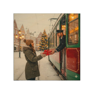 CHRISTMAS PICTURE ART OF GIFT GIVING