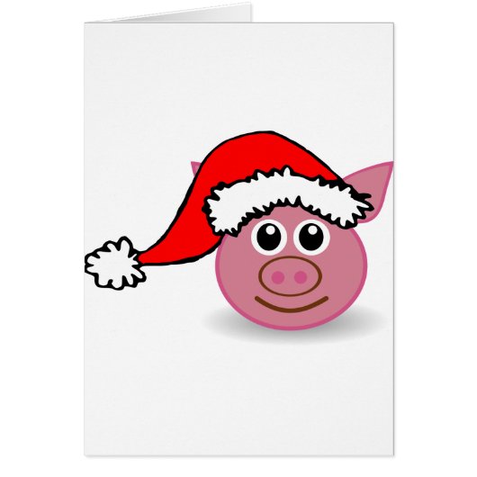 christmas pig cards (Front)
