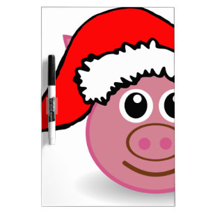 christmas pig Dry-Erase board