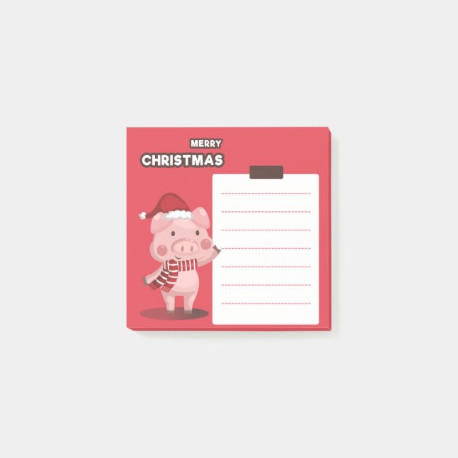 Christmas Pig Notes (Front)