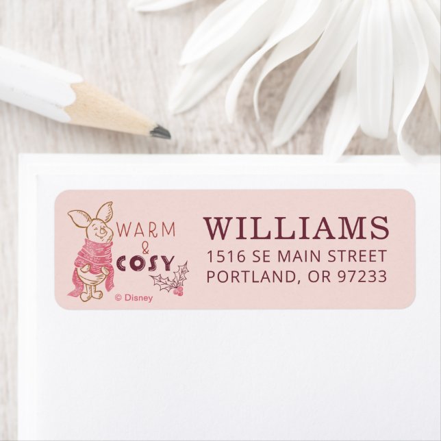 Christmas Piglet | Warm & Cosy Label (Insitu)