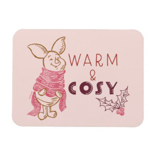 Christmas Piglet   Warm & Cosy Magnet