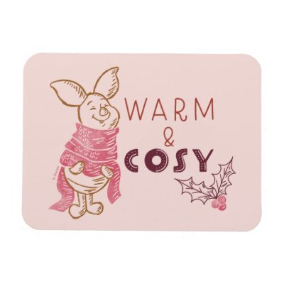 Christmas Piglet | Warm &amp; Cozy Magnet