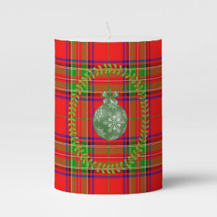 Christmas Pillar Candle