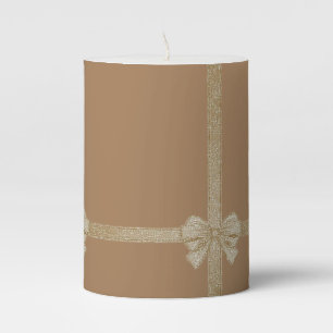 Christmas Pillar Candle