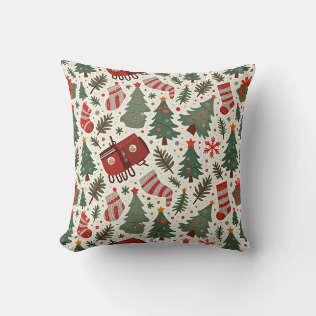 Christmas Pillow Cushion (Front)