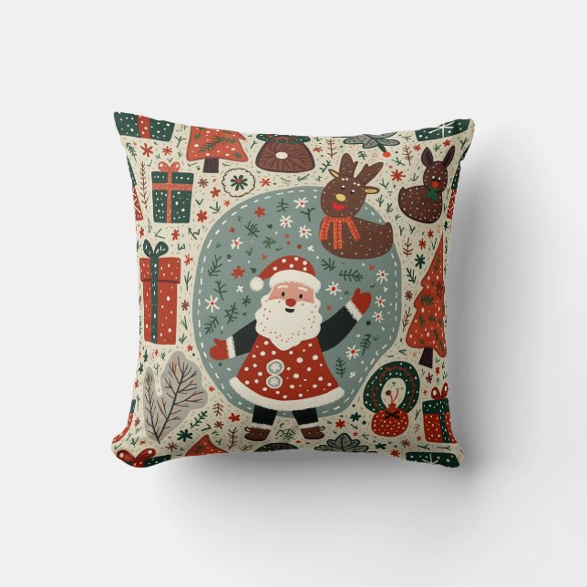 Christmas pillow cushion (Front)