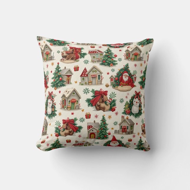  christmas pillow cushion (Front)