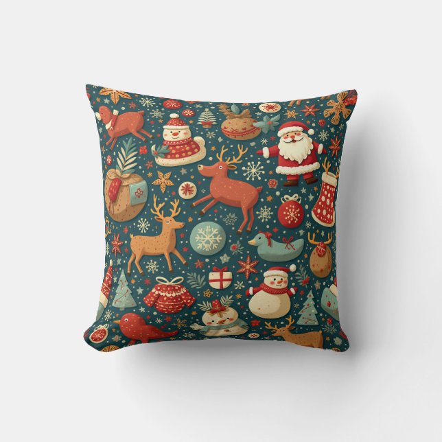 Christmas pillow cushion (Front)