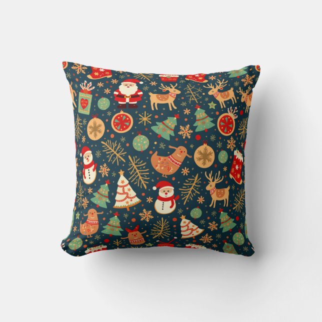christmas pillow cushion (Edit) (Front)
