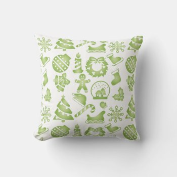 Christmas Pillow  Home Goods  Decor Pillow by HolidayCreations at Zazzle