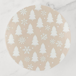 Christmas pillow trinket tray