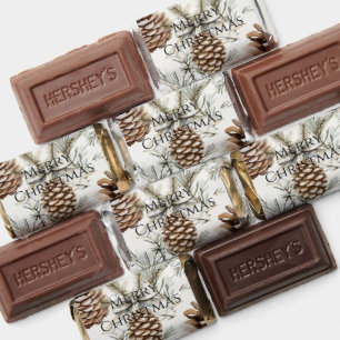 Christmas Pine Cones Hershey's Miniatures