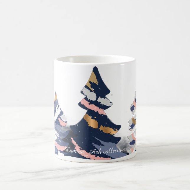 Christmas Pine Tree Coffee Mug (Center)