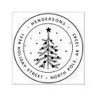 Christmas Pine Tree Return Address