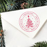Christmas Pine Tree Return Address Self-inking Stamp