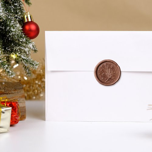 Christmas Pine Wax Seal Stamp