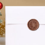 Christmas Pine Wax Seal Stamp<br><div class="desc">This elegant wax stamper features a whimsical hand-drawn illustration of a pine branch surrounded by snow, stars, and sparkles. Before using the seal on your cards and gifts, we highly recommend practicing on spare paper first to get a feel for the stamping process. Made to match our Very Merry |...</div>