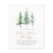 Christmas Pines | Budget Holiday Party Invitation