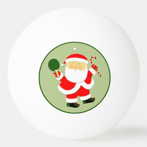 Christmas Ping Pong Ball