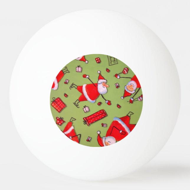Christmas Ping Pong Ball (Front)