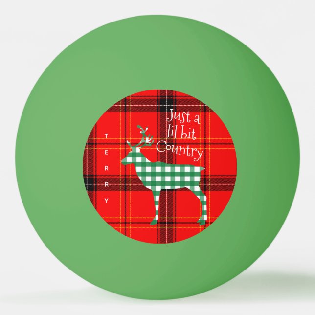 CHRISTMAS PING PONG BALLS (Front)