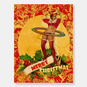 Christmas Pinup Foam Board