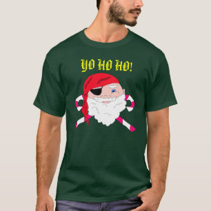Christmas Pirate Santa Shirt