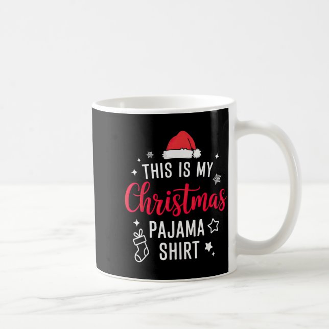 Christmas Pj Pajama Pjs  Coffee Mug (Right)