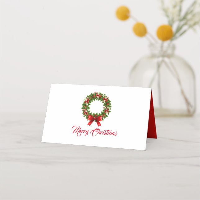 Christmas Place Card (Front)