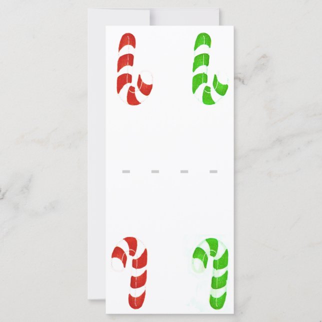 Christmas place setting name cards (Front)