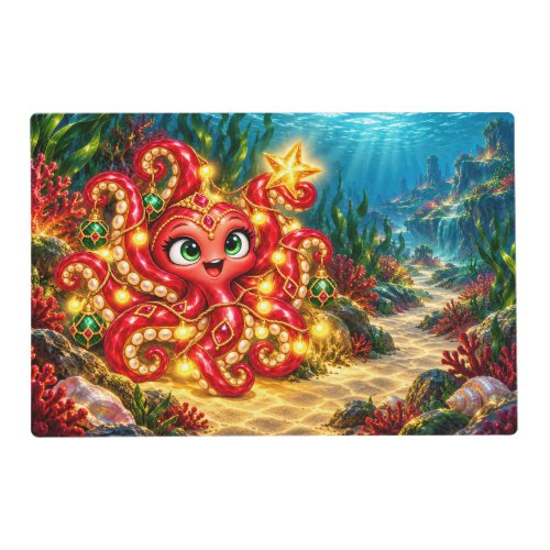 Christmas Placemat – Eva's Holiday Lights
