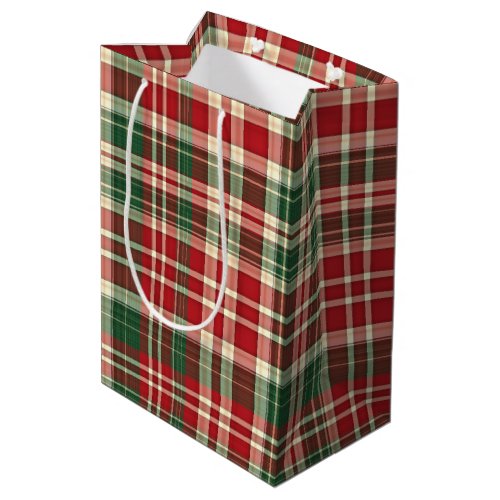 Christmas Plaid 01_GIFT BAG M