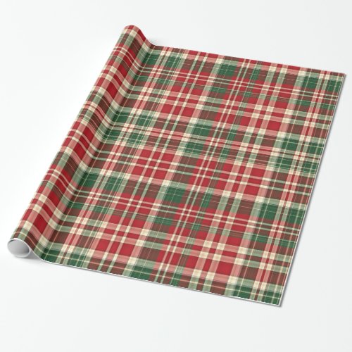 Christmas Plaid 01_GIFT WRAPPING PAPER