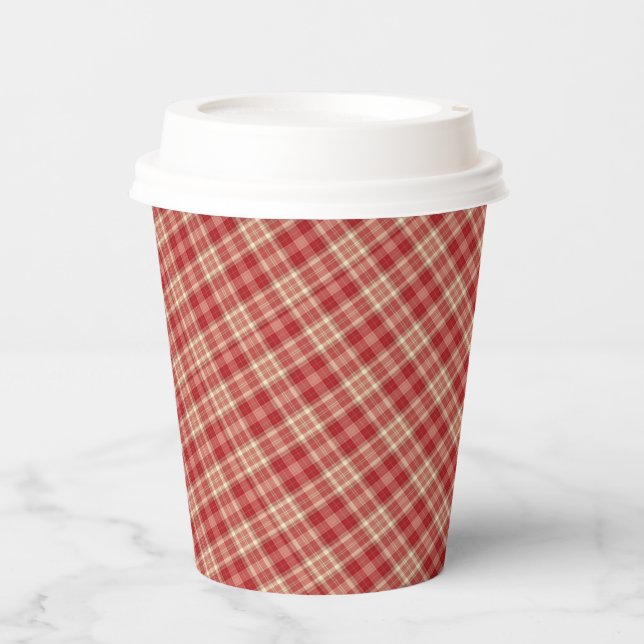 Christmas Plaid 03-PAPER CUPS (Front)