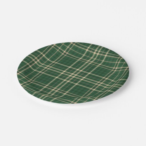 Christmas Plaid 04_PAPER PLATES