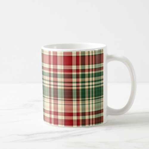 Christmas Plaid 06_11oz Coffee Mug