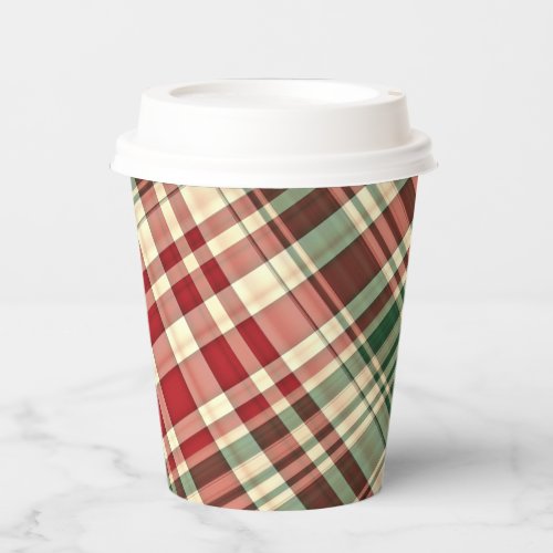 Christmas Plaid 06_PAPER CUPS