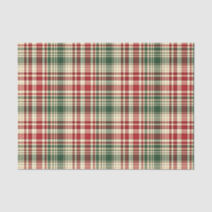 Christmas Plaid 06-TISSUE WRAPPING PAPER