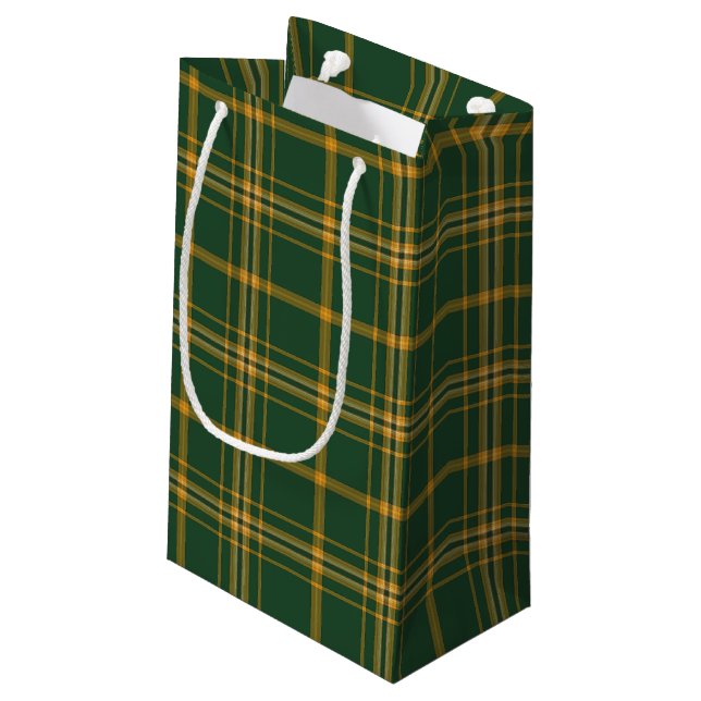 Christmas Plaid 13-GIFT BAG S (Back Angled)