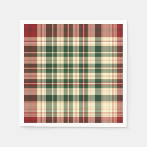 Christmas Plaid 14_PAPER PARTY NAPKINS