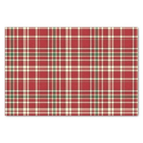 Christmas Plaid 17_TISSUE WRAPPING PAPER