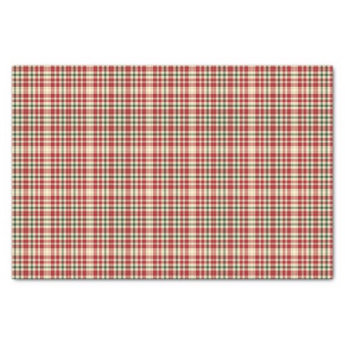 Christmas Plaid 18_TISSUE WRAPPING PAPER