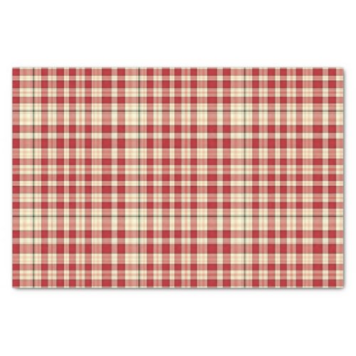 Christmas Plaid 20_TISSUE WRAPPING PAPER