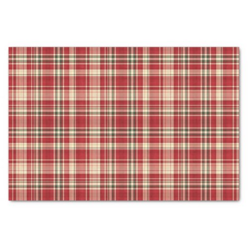 Christmas Plaid 23_TISSUE WRAPPING PAPER