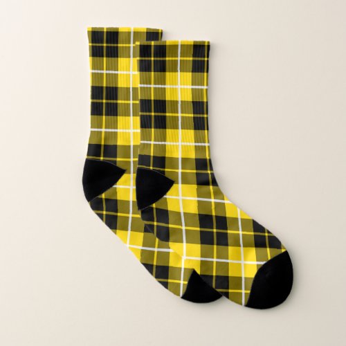 Christmas Plaid Barclay Dress Modern Tartan Socks