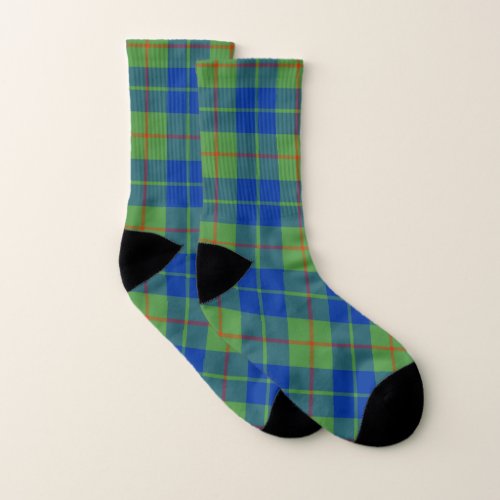 Christmas Plaid Barclay Hunting Ancient Tartan Socks